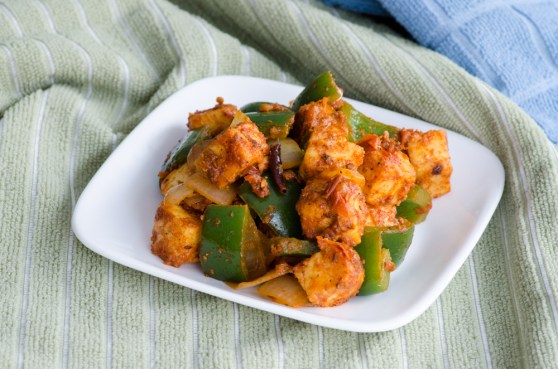 Kadai Paneer Dry Image Credit: Mujahid Khaleel