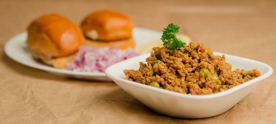 kheema pav. noorsrecipes