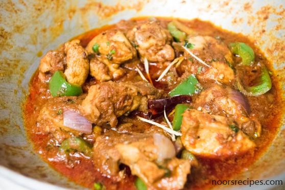 kadai chicken - noorsrecipes