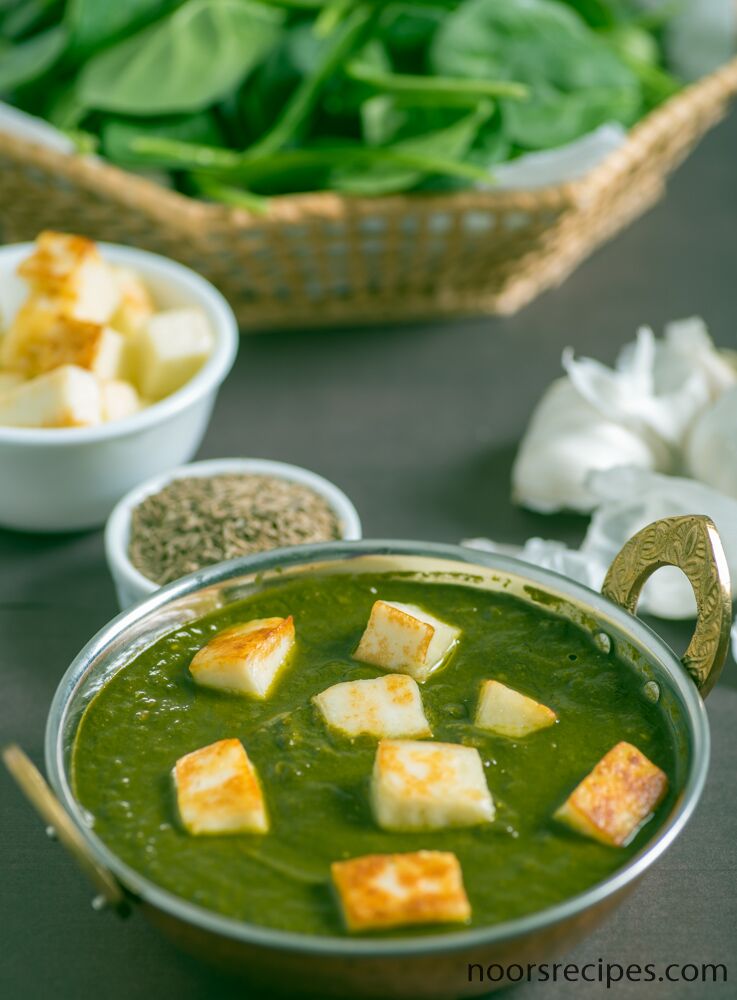 palak paneer noorsrecipes